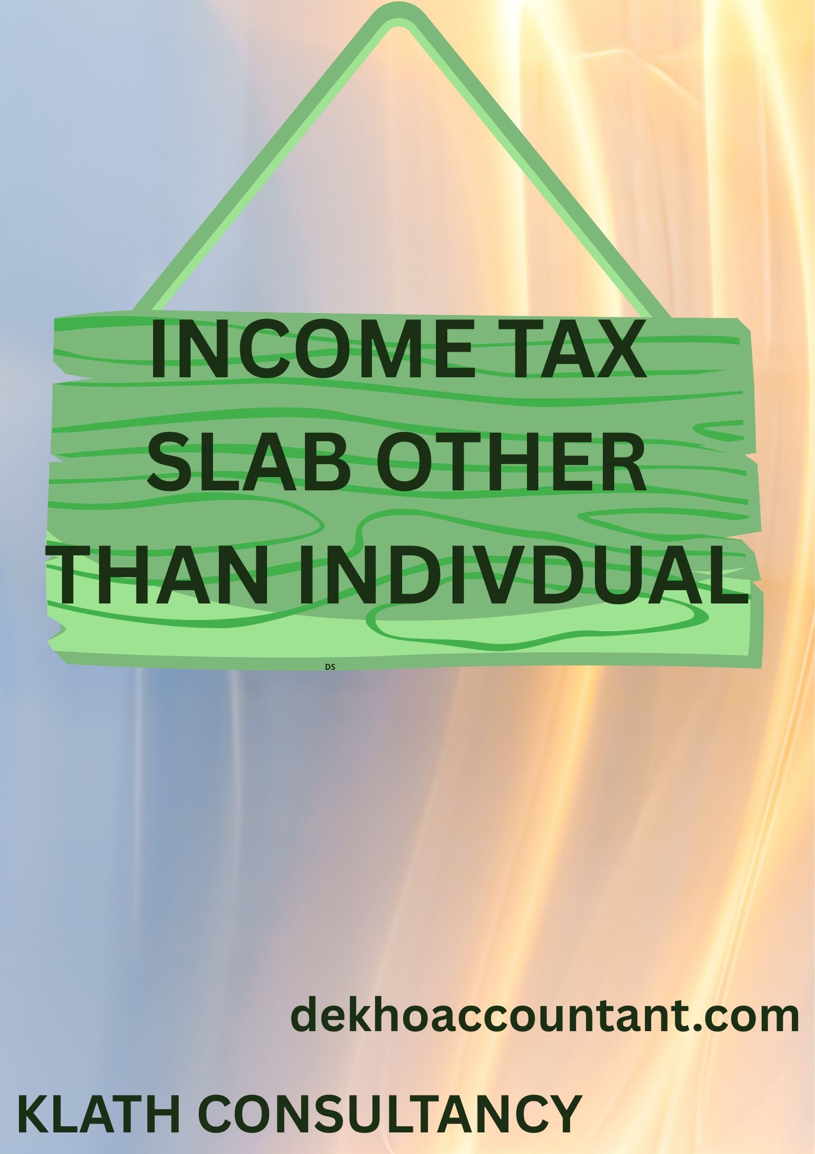 INCOME TAX SLABS – OTHER THAN INDIVIDUALS TAX YEAR (2026-27)